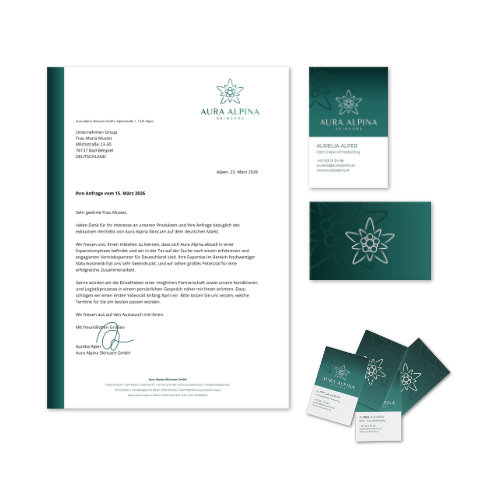 Aura Alpina Stationery